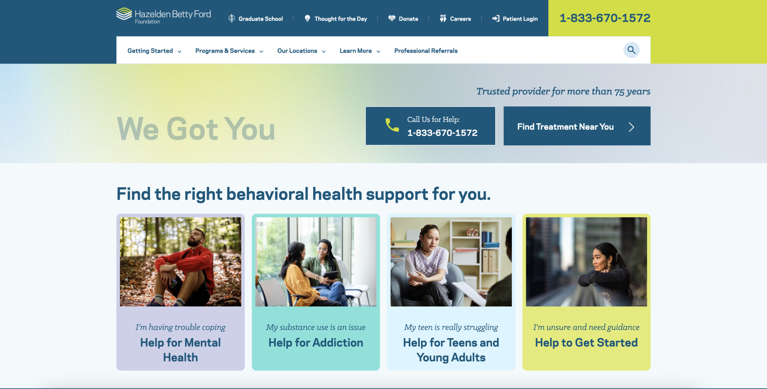 hazelden home page