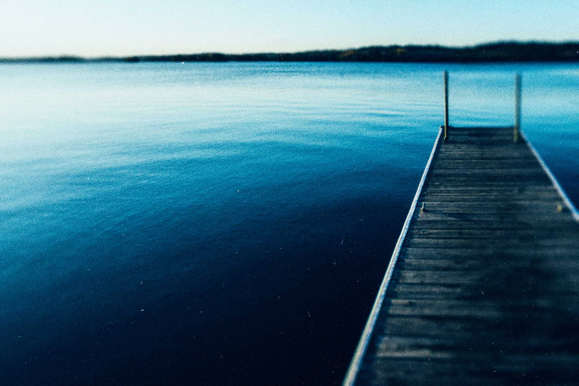 dock on lake